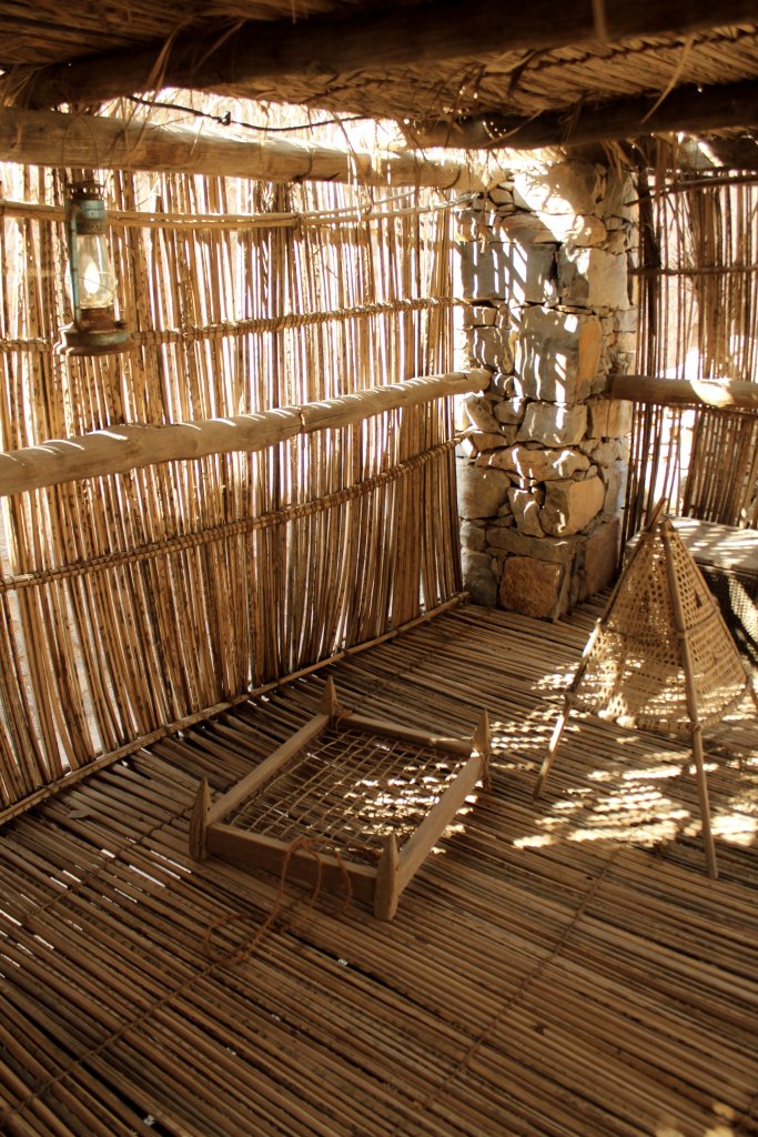 A traditional hut in Oman on my Musandam trip.