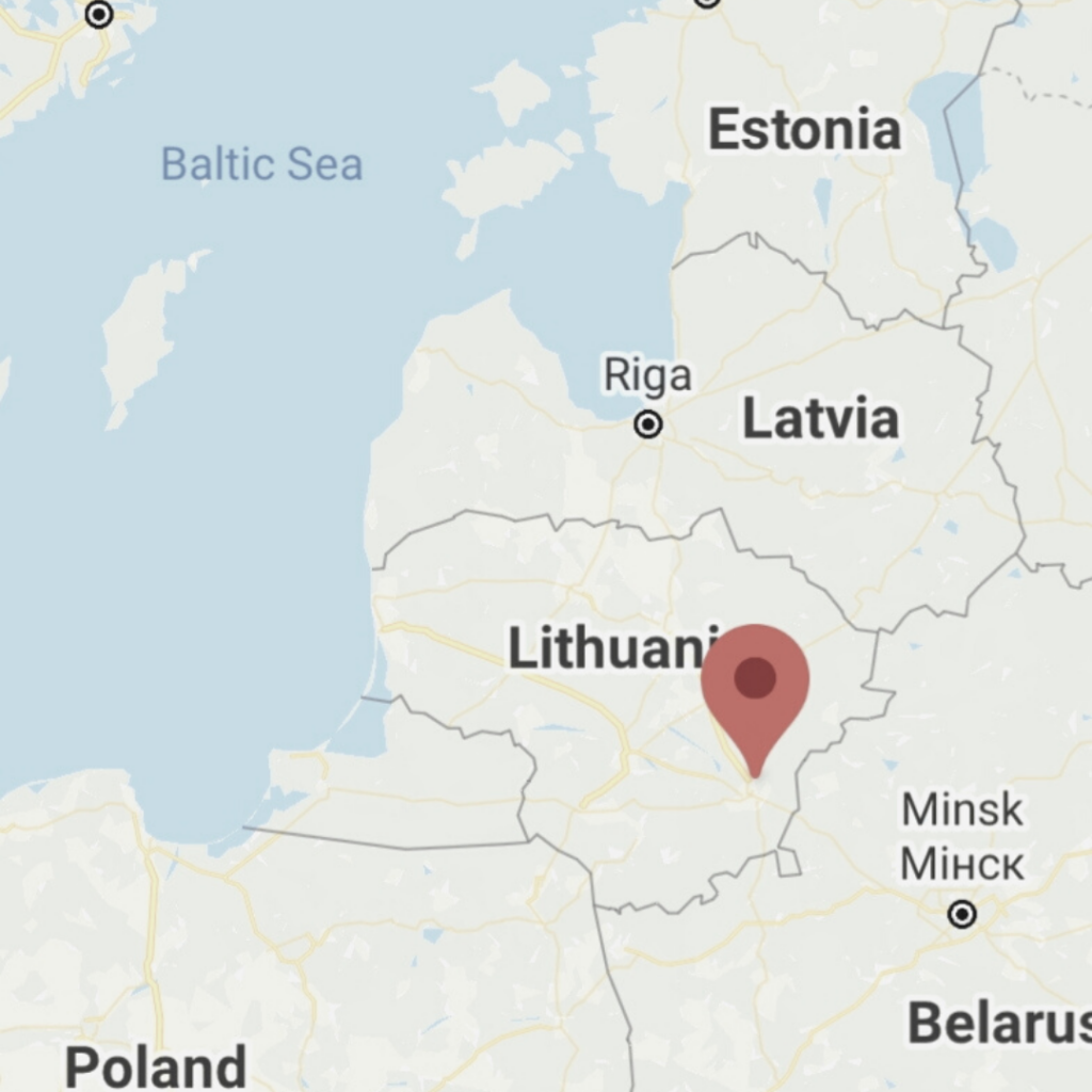 Location of Vilnius, Lithuania, with stunning attractions for everyone!