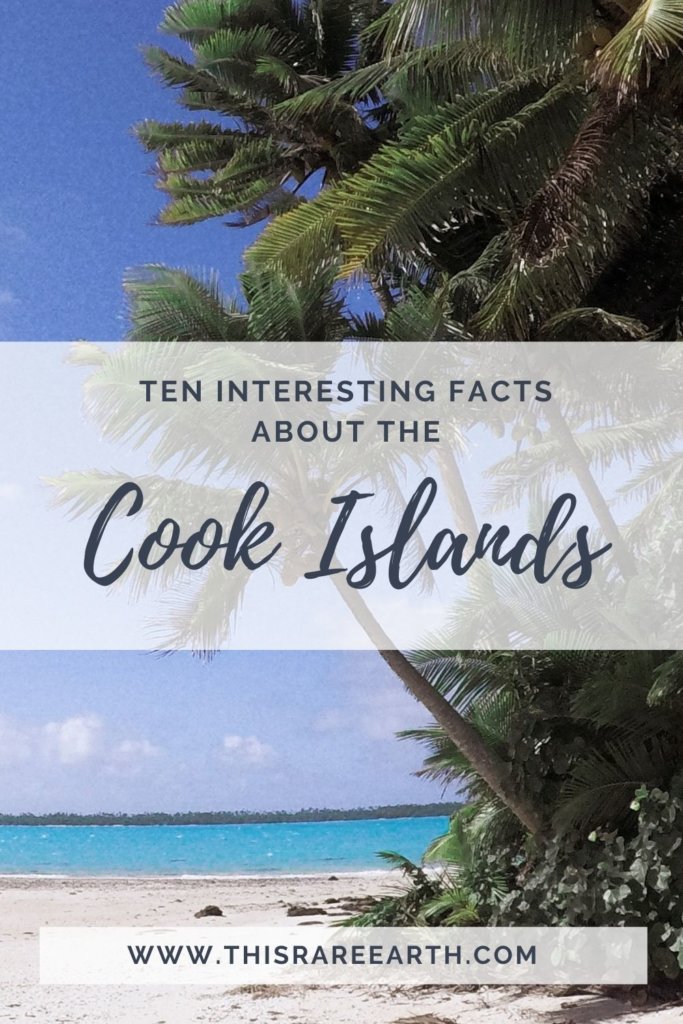 Interesting facts about the cook islands Pinterest pin. 