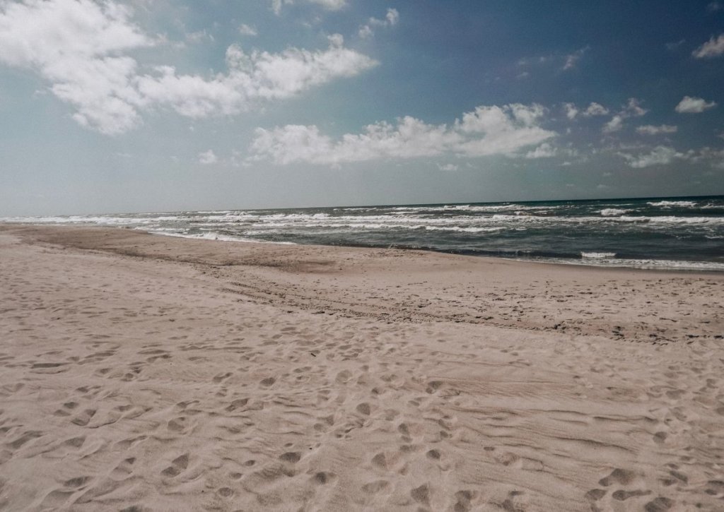 The shores of Palanga Lithuania.