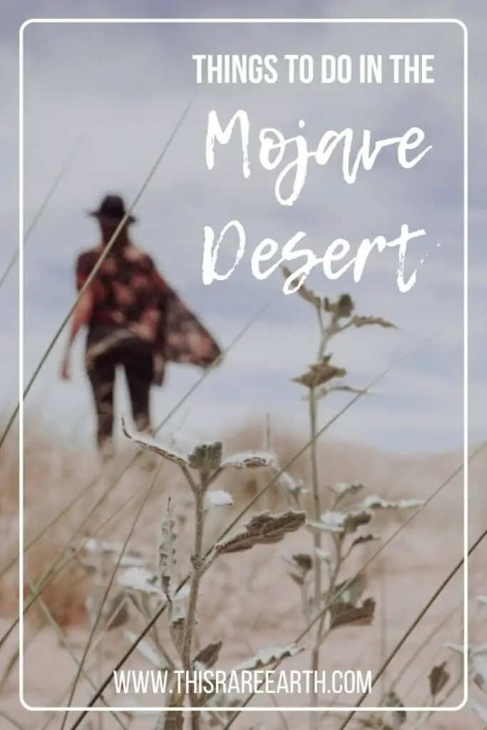 Monica on white sand dunes, exploring things to do in Mojave Desert.