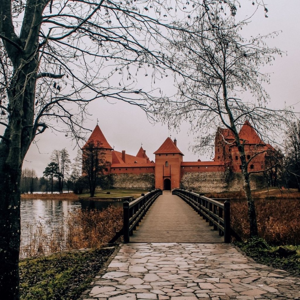 Trakai Castle in Lithuania.
