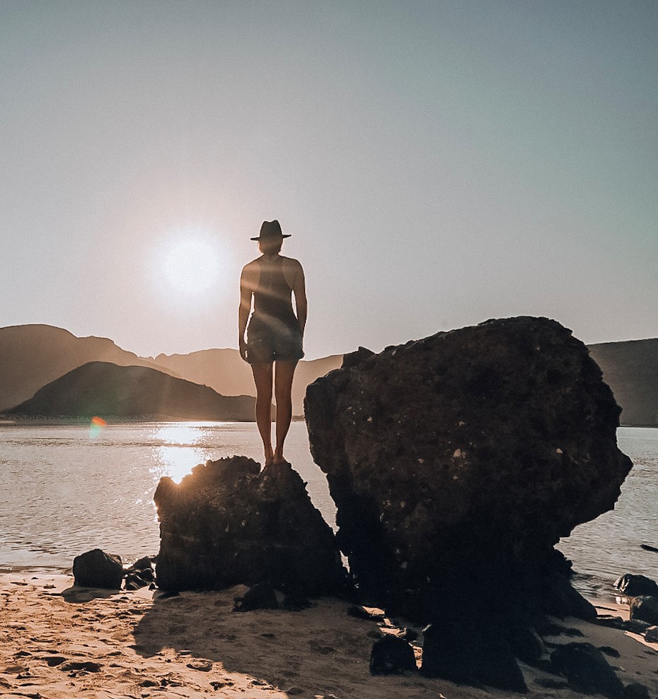 Gazing out at Balandra Bay - one of the top Reasons to Visit Mexico Now!