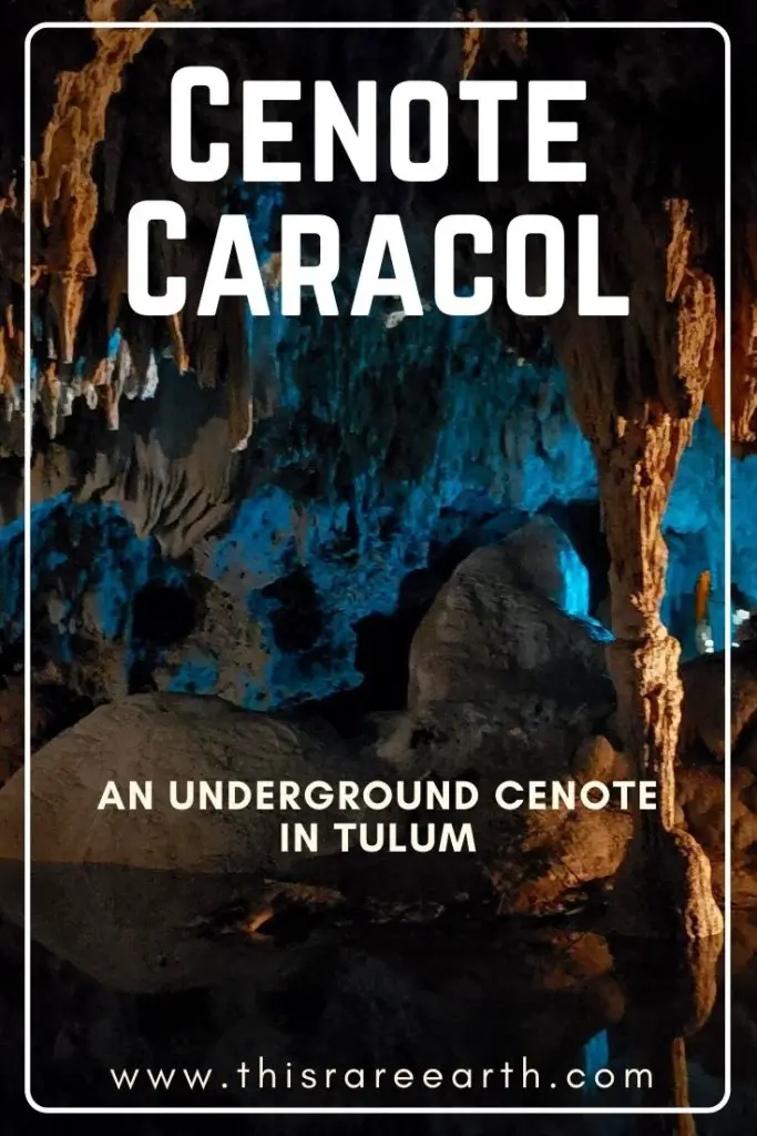 Cenote Caracol: An Underground Cenote in Tulum, full of mystery!  Plan your visit here.