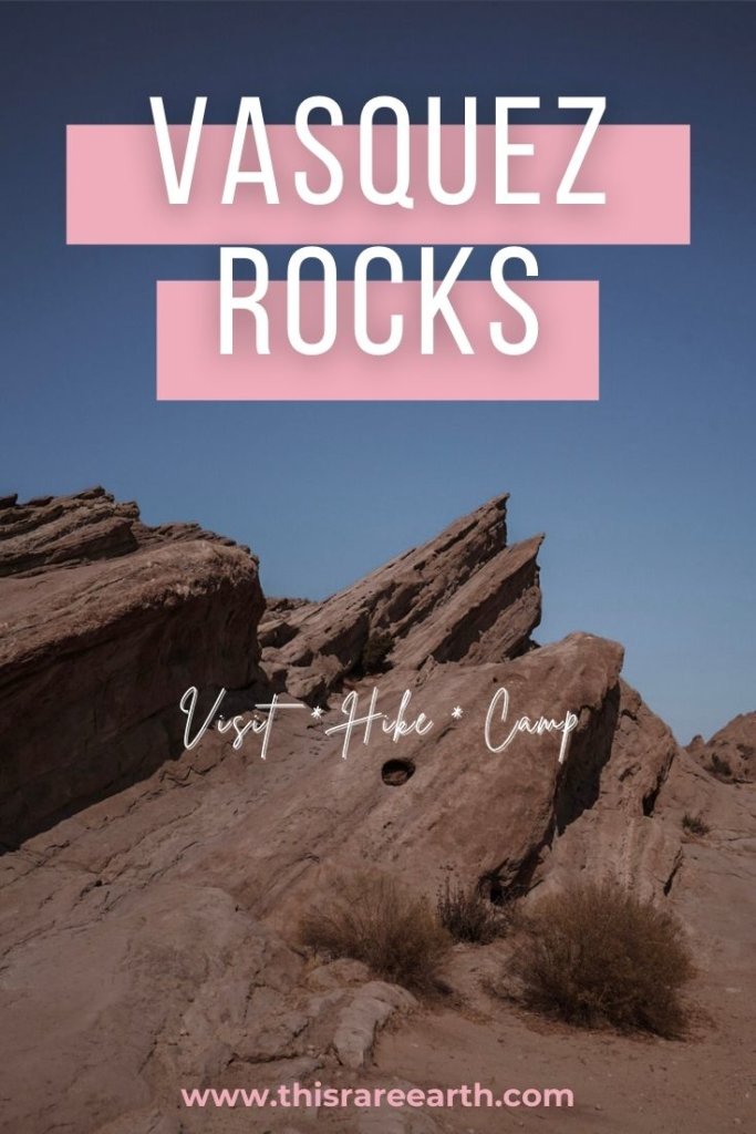 Visiting Vasquez Rocks Natural Park Area