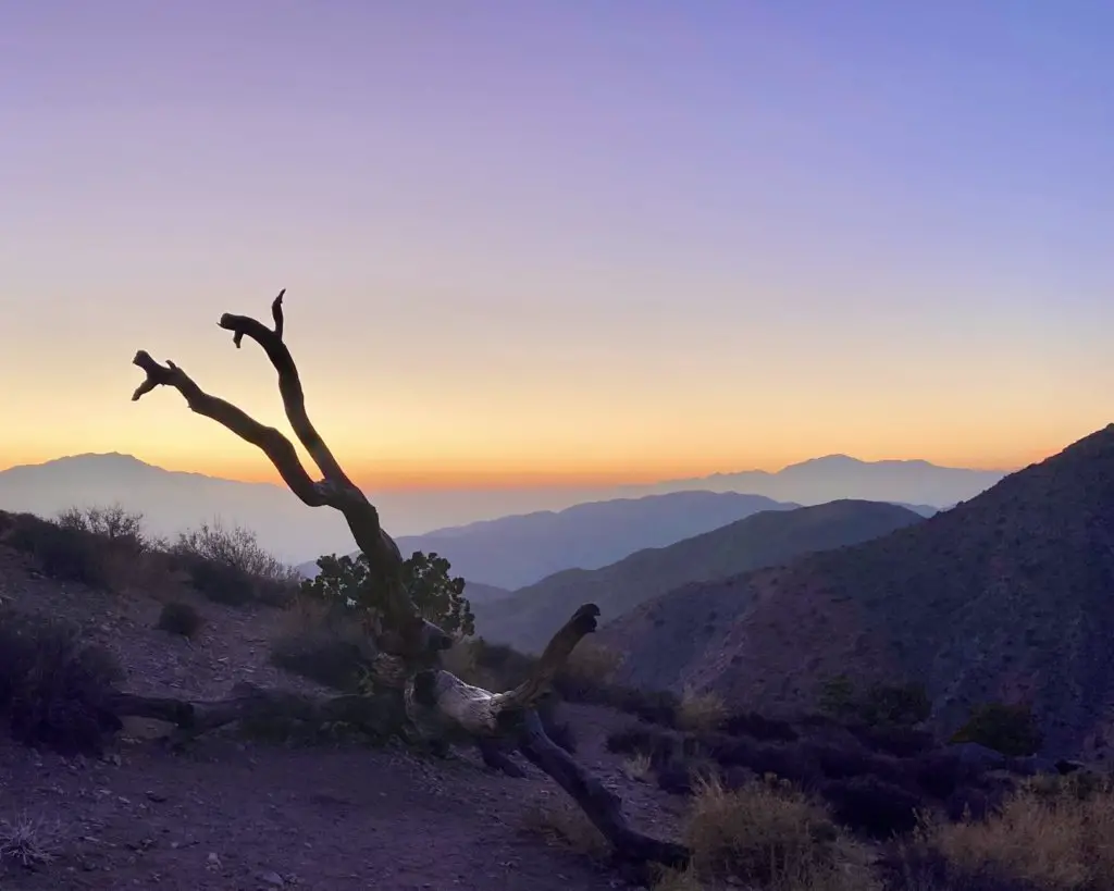 A sunrise view - Unique Things to Do in California.