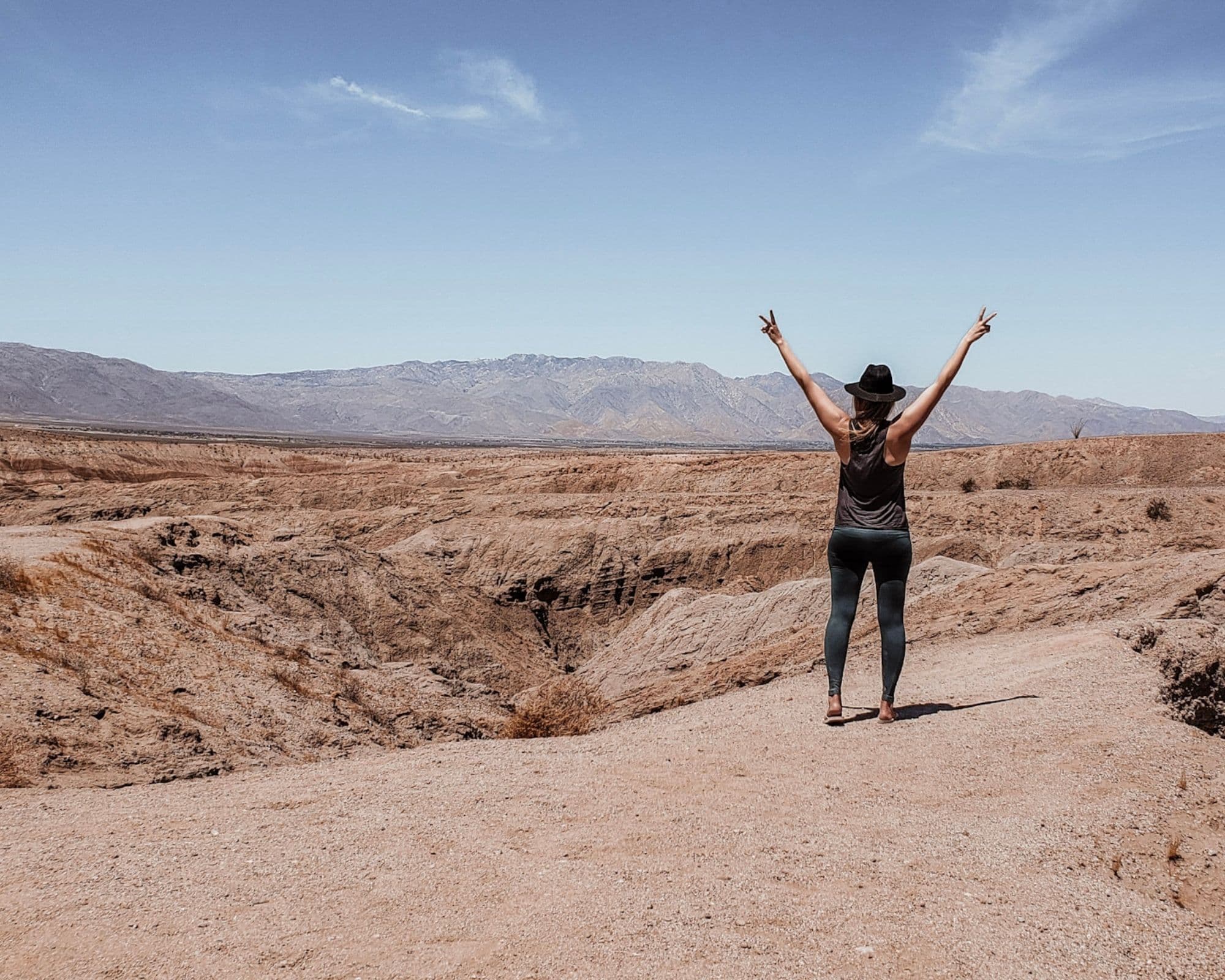 Hiking The Slot Canyon In Anza Borrego This Rare Earth 1804