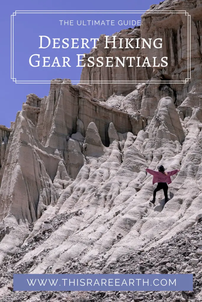 Desert Wear and Hiking Gear Essentials pin