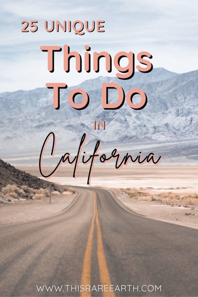 25 Fun and Unique Things To Do In California