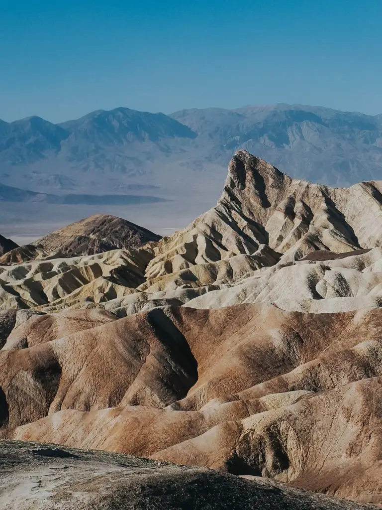 Death Valley's strange geology - a must see stop on any California to Arizona Road Trip.