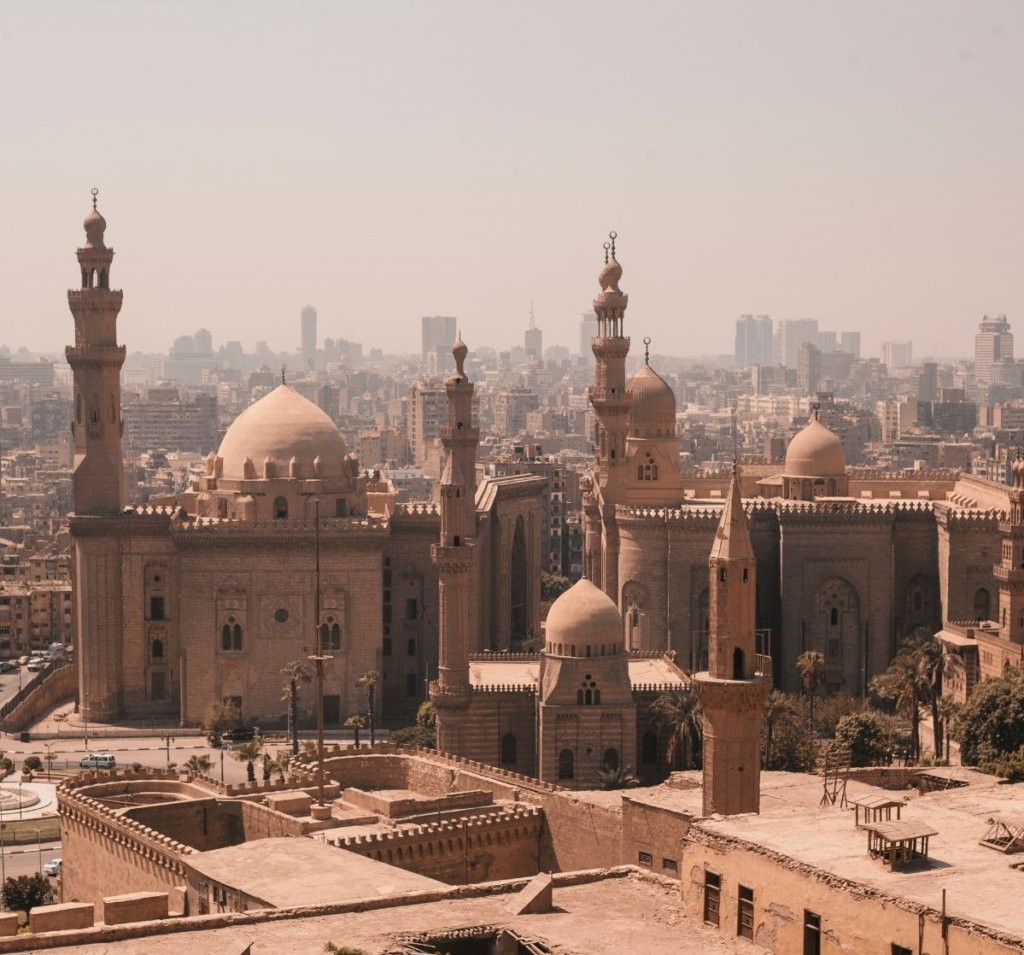 A view overlooking Islamic Cairo - one of the best places to go in Cairo Egypt!