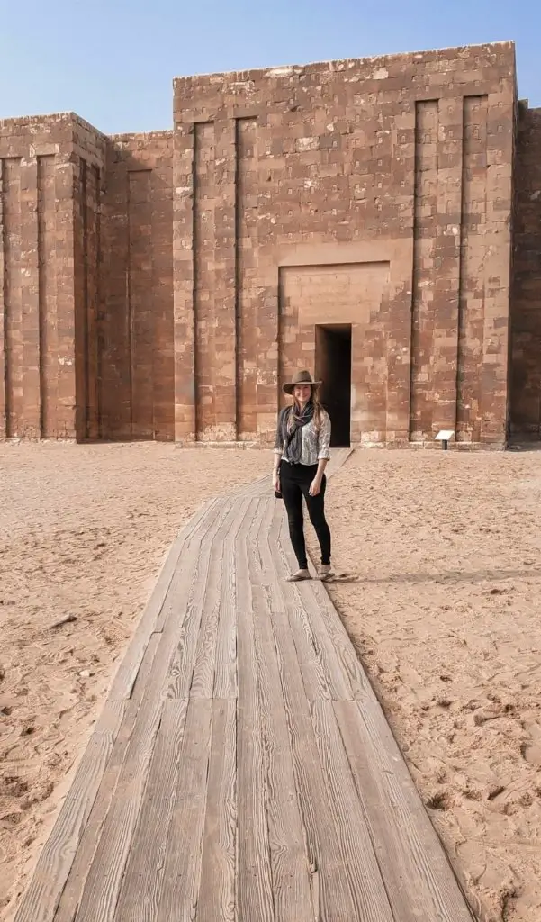 Visiting Saqqara and Djoser - one of the best things to do in Cairo Egypt!