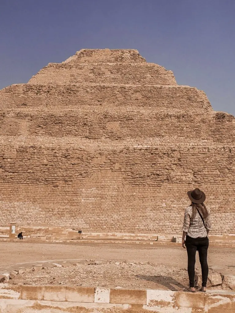 The Pyramid of Djoser - one of the best things to do in Cairo Egypt!