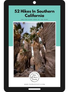 52 Hike in Southern California e-book - one of the best California themed gift ideas around.