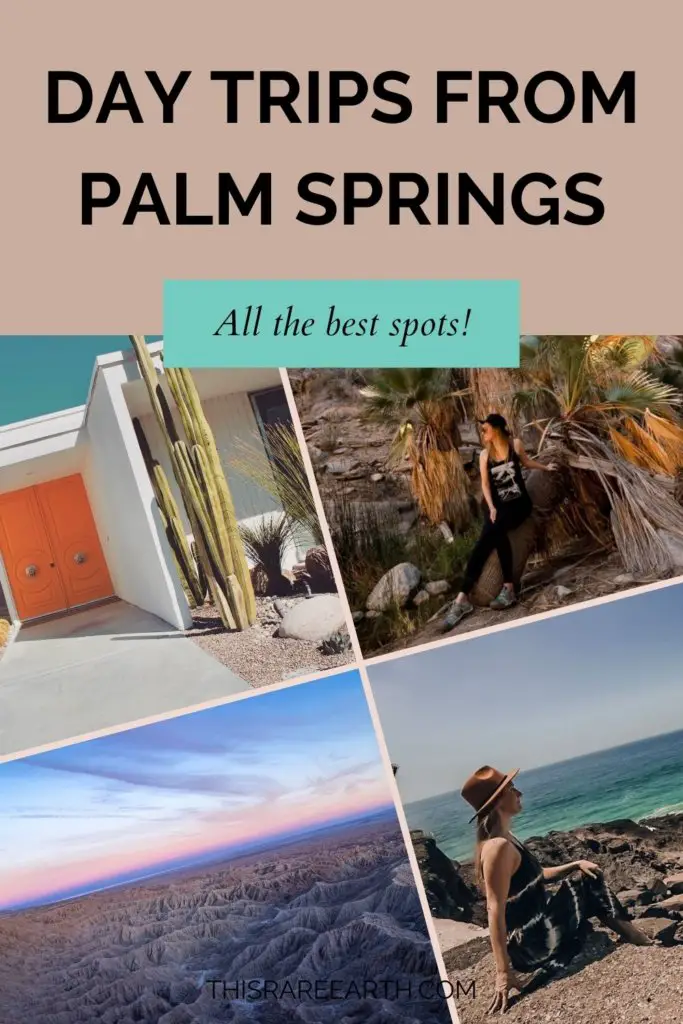 The Best day trips from Palm Springs pin