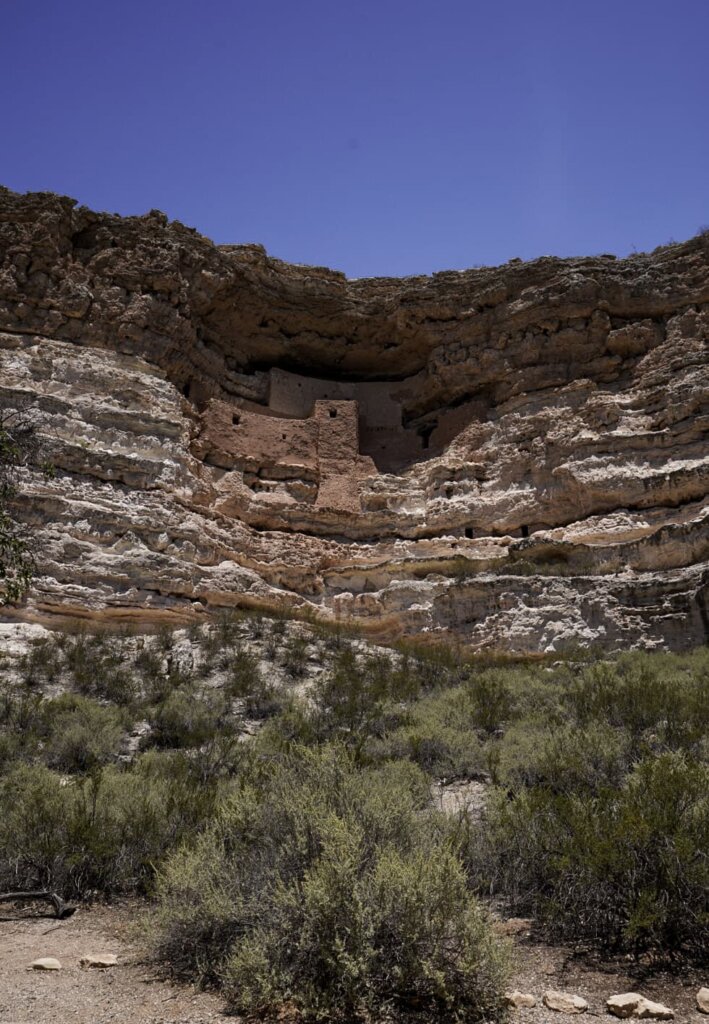 Montezuma's Castle cliff dwellings, one of The Best Day Trips From Phoenix, Arizona.