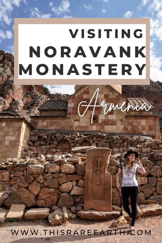 A Complete Guide to Visiting Noravank Monastery Pinterest pin.