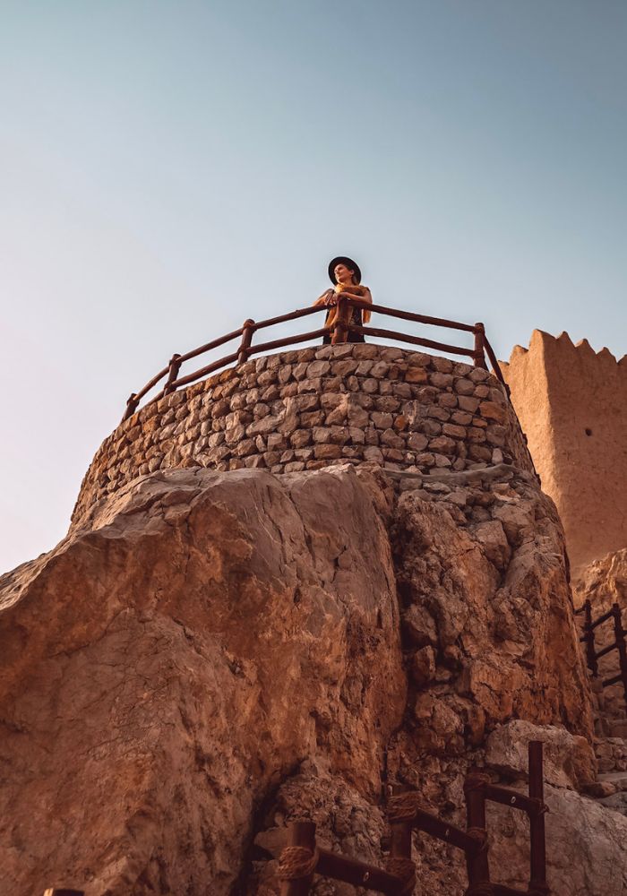 Monica exploring Ras Al Khaimah.