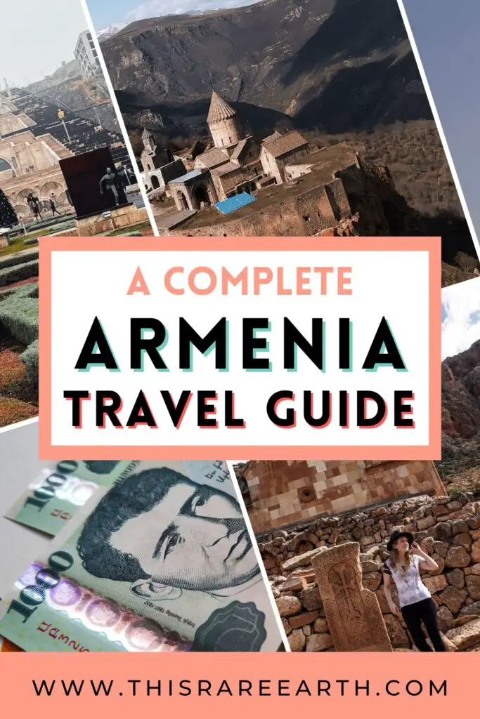 Complete Armenia Travel Guide Pinterest pin.