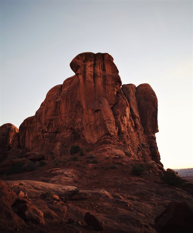 The vivid rock formations at Capital Reef - one of the National Parks near Las Vegas.