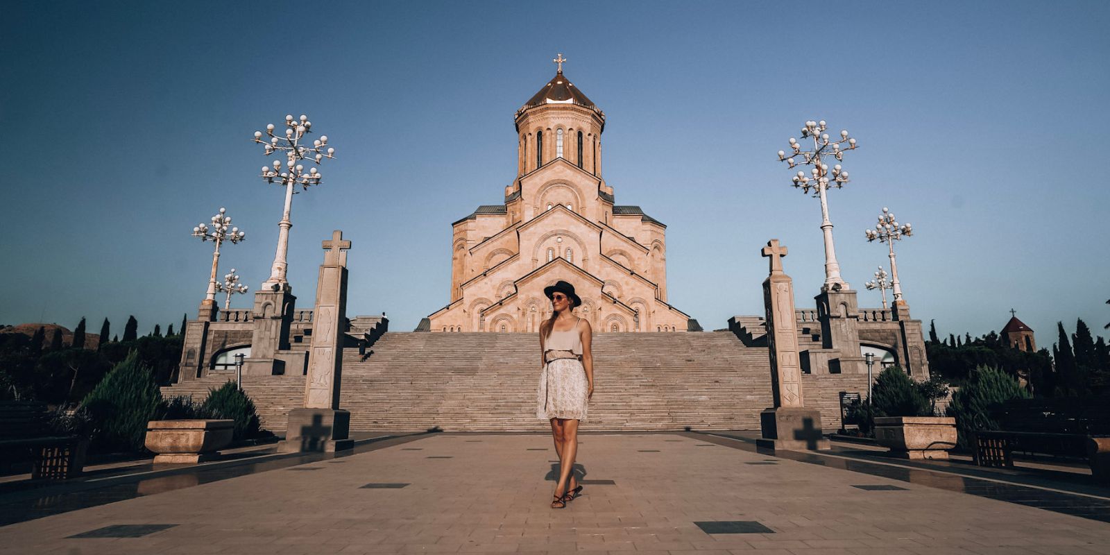 Sameba Holy Trinity Cathedral In Tbilisi, Georgia - This Rare Earth