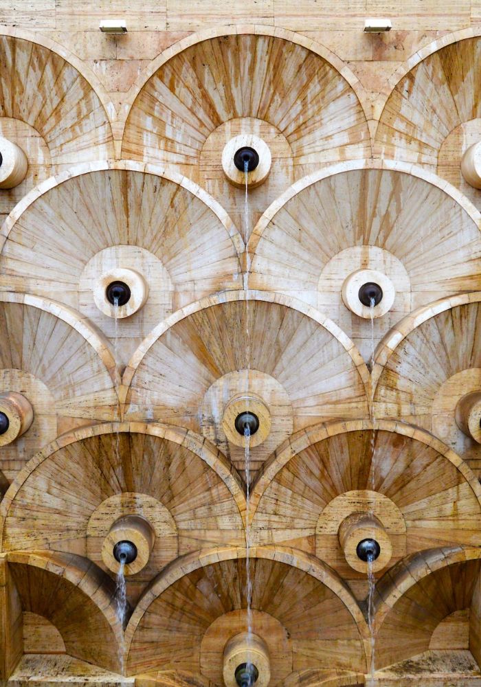 A close up of the Cascade fountains, one of The Best Things to Do in Yerevan, Armenia.