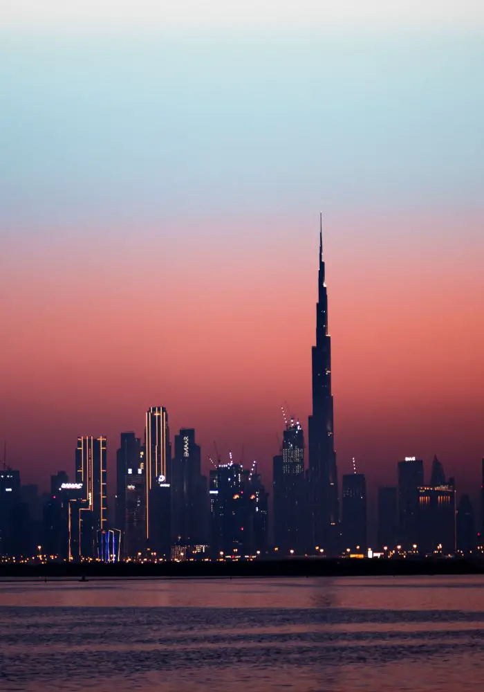The Dubai Skyline at dusk - Is Dubai Worth Visiting? 
