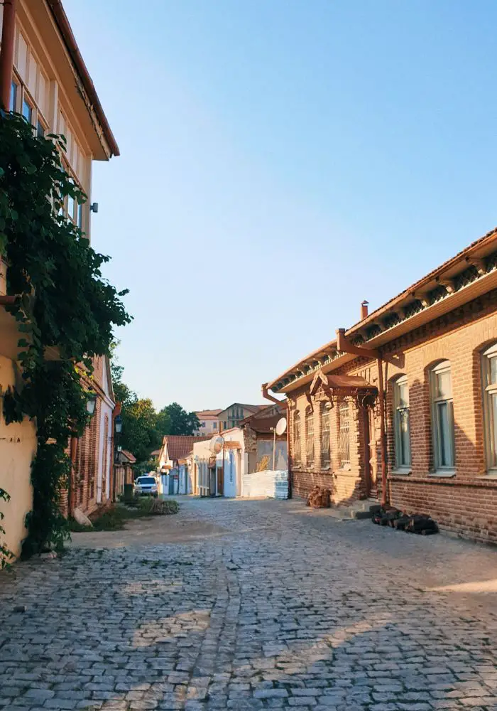 Walk the cobblestone streets, one of the best Things to Do in Sighnaghi, Georgia.