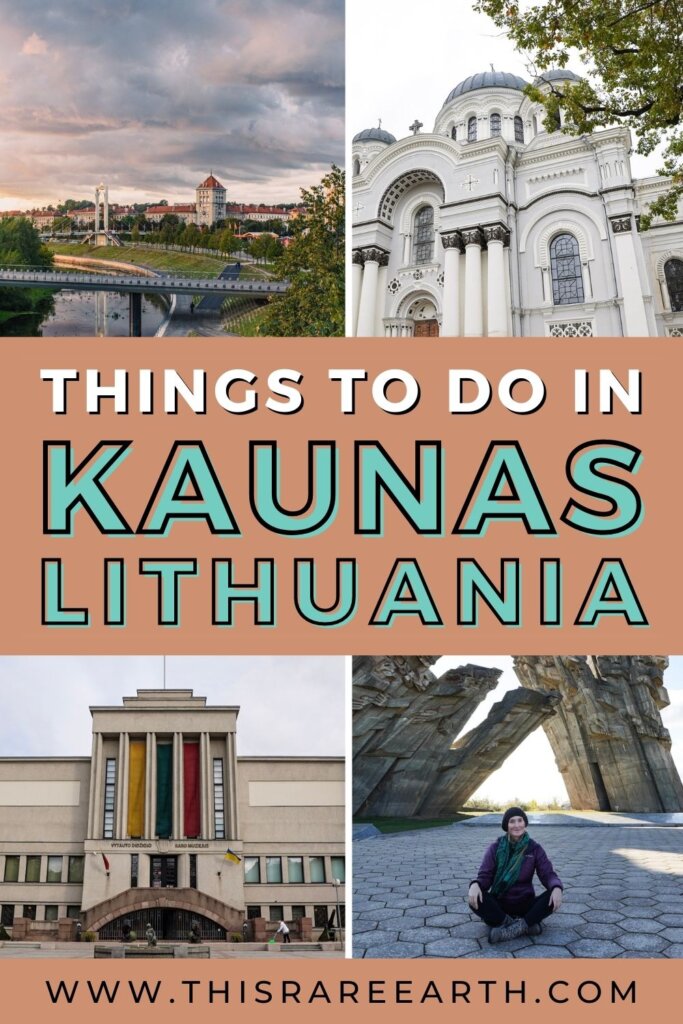 Things to do in Kaunas Lithuania Pinterest pin.