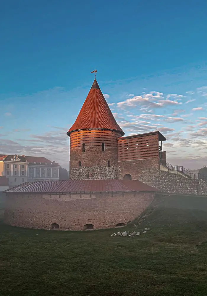 The Kaunas Castle, an absolute MUST on your list of Things to do in Kaunas Lithuania.