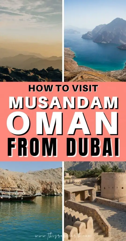 musandam visit from dubai