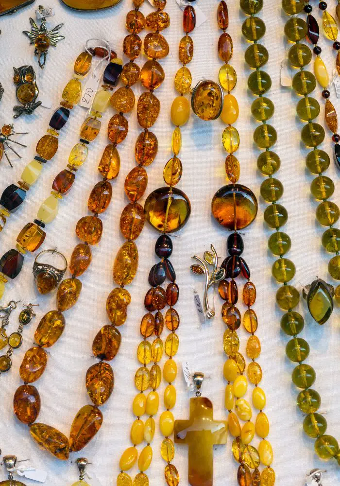 Amber jewelry in Lithuania - Interesting Facts about Lithuania.