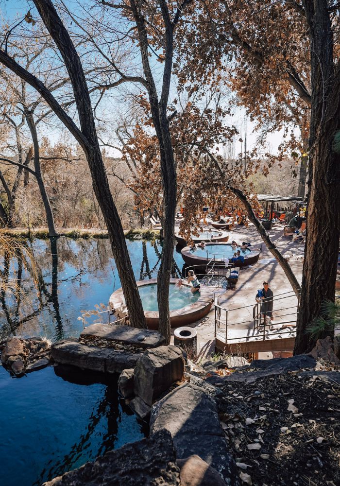 Ojo Santa Fe Resort - one of The Best Hot Springs Near Santa Fe, NM.