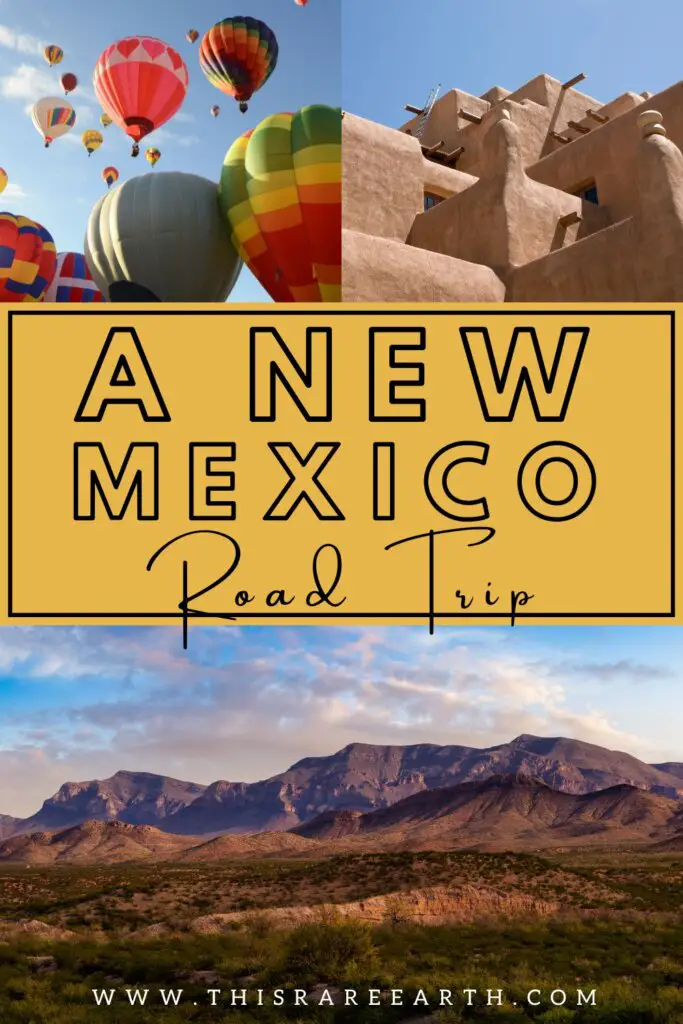 new mexico travel itinerary