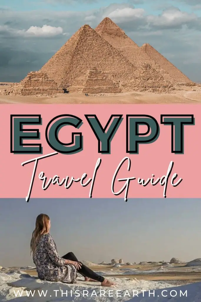 Egypt Travel Guide Pinterest pin.