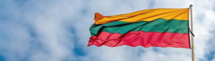 The Lithuanian Flag - Lithuania travel guide.