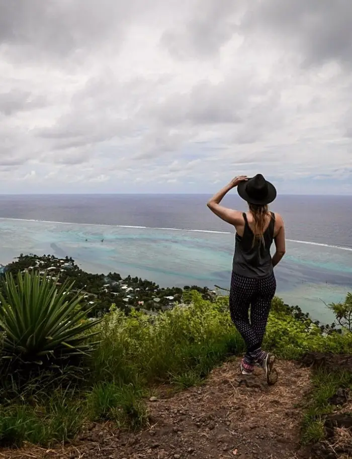 Magic Mountain viewpoint, one of the essential Moorea hikes.