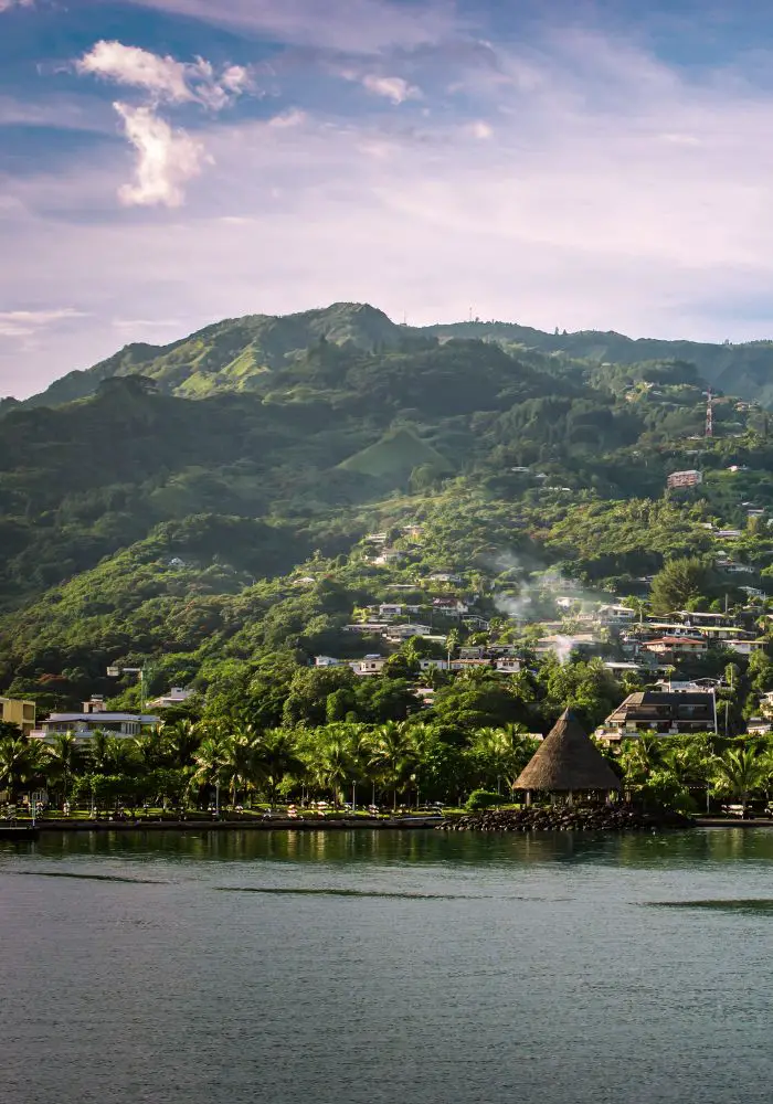 The more developed Tahiti.