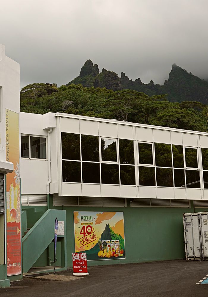 The Rotui Juice Factory, one of the best free things to do in Moorea, French Polynesia.