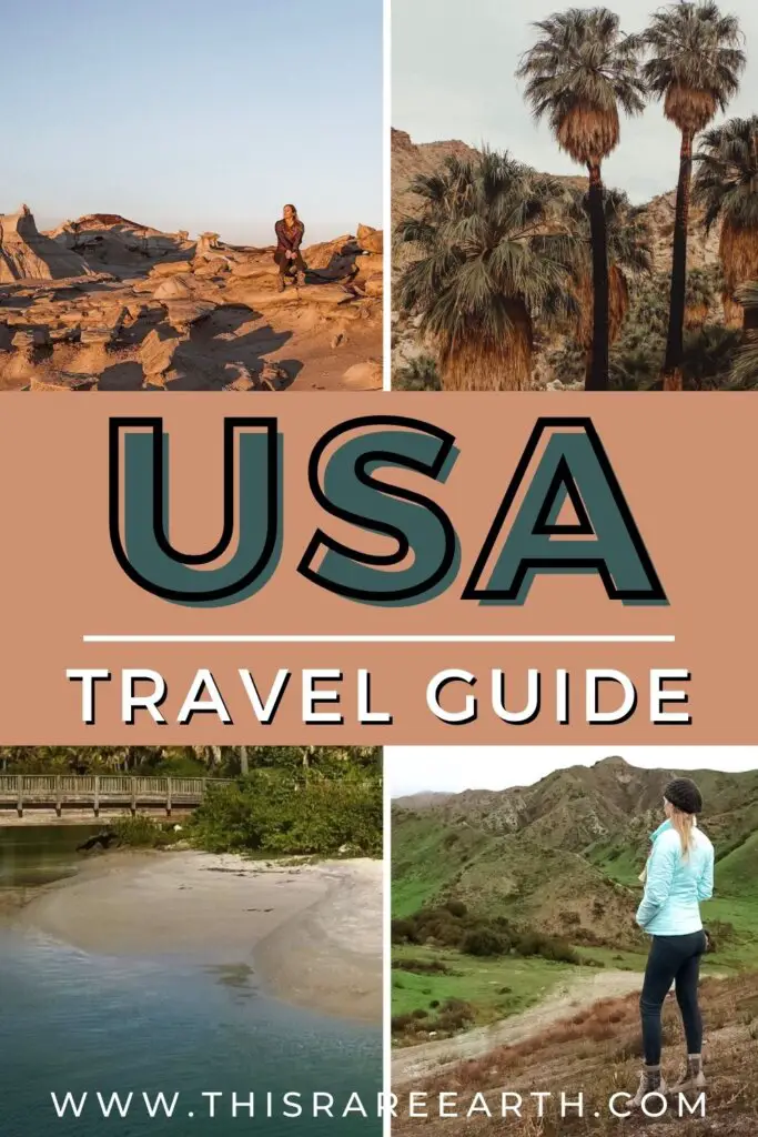 USA Travel Guide Pinterest pin.