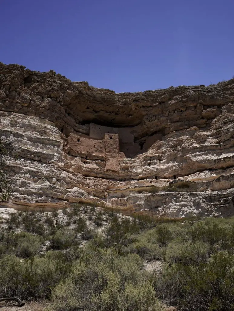 Montezuma National Monument's cliff house, one of the best Arizona Bucket List Things To Do.