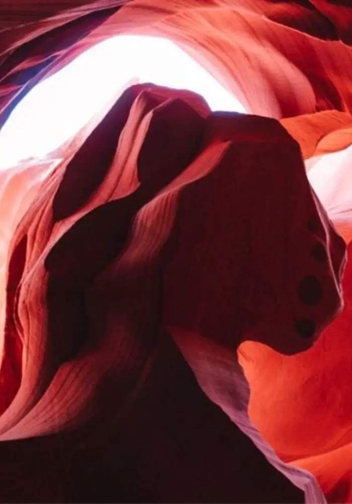 Unbelievably orange rocks at Antelope Canyon, one of the best Arizona Bucket List Things To Do.