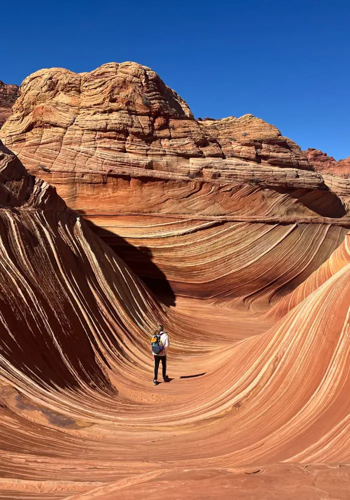 The incredible red Wave found in Arizona, one of the best Arizona Bucket List Things To Do.