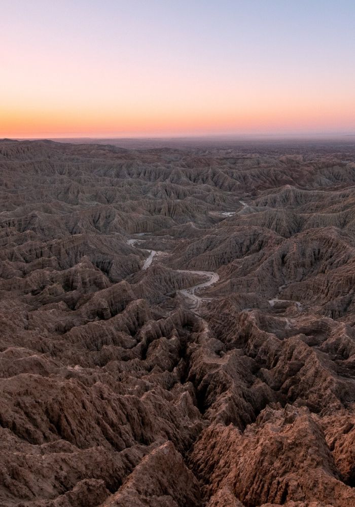 Sunrise at Font's Point, one of Things To Do in Borrego Springs, California.