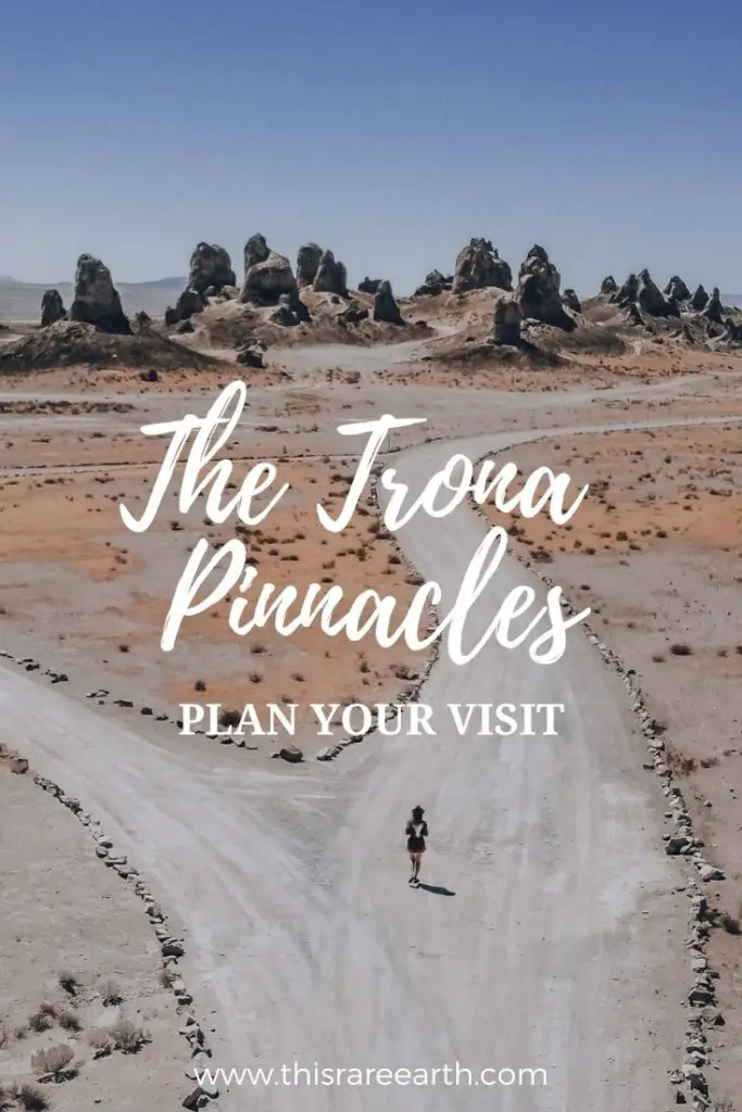 A Complete Trona Pinnacles Travel Guide Pinterest pin.