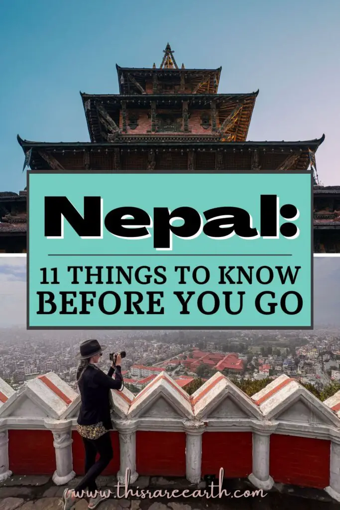 Things To Know Before Visiting Nepal Pinterest pin.