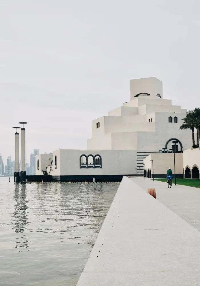 The geometric design of the Museum of Islamic Art, one of the best Places To Visit in Doha, Qatar.