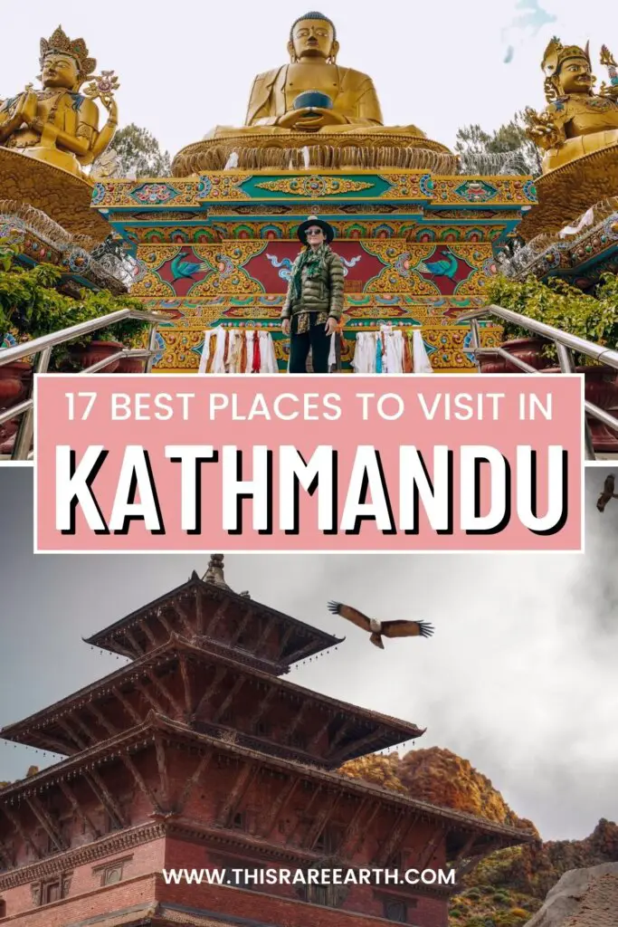 one of the Best Places To Visit in Kathmandu, Nepal Pinterest pin.