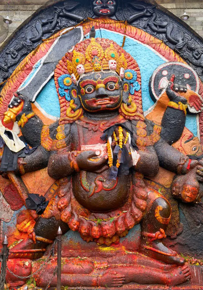 A colorful religious symbol in Nepal - Is Nepal Safe for Solo Female Travel?