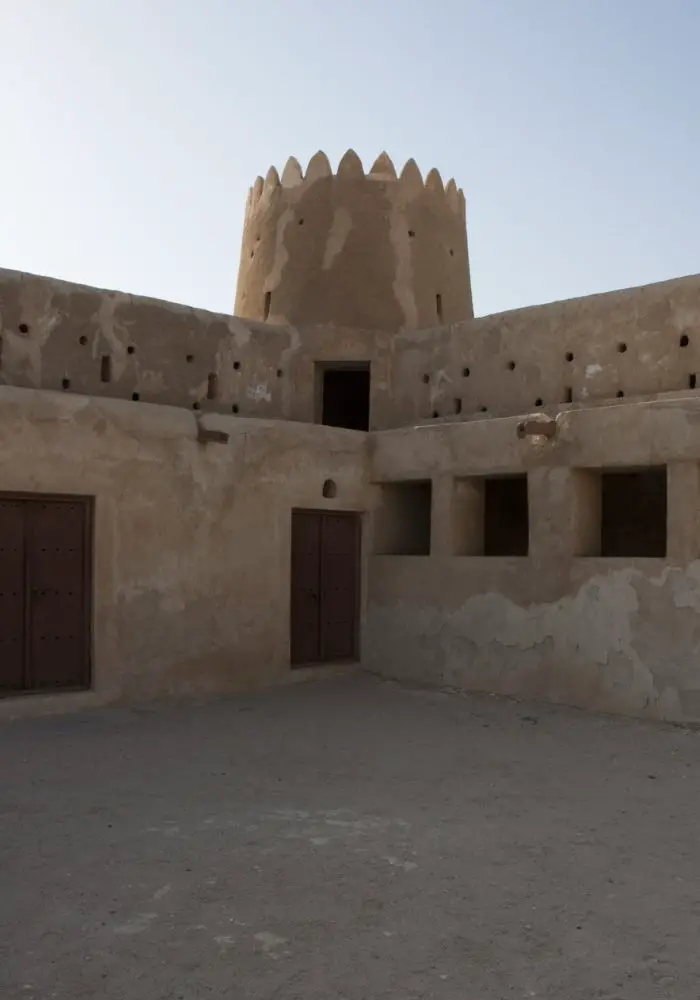 The famous Zubara Fort - one of the best day trips from Doha.